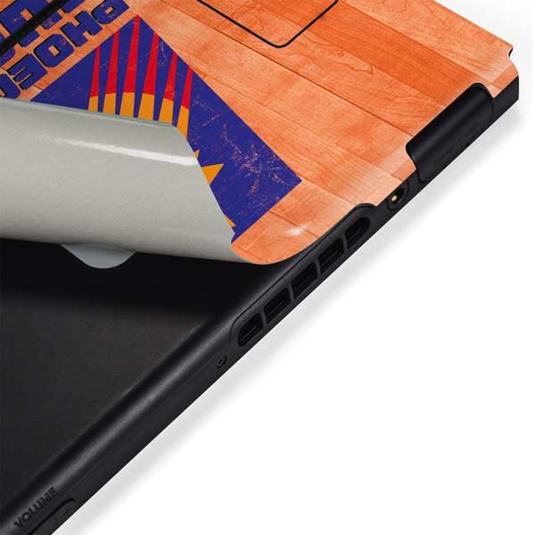 Skinit Decal Gaming Skin Compatible with Nintendo Switch Bundle - Officially Licensed NBA Phoenix Suns Hardwood Classics Design