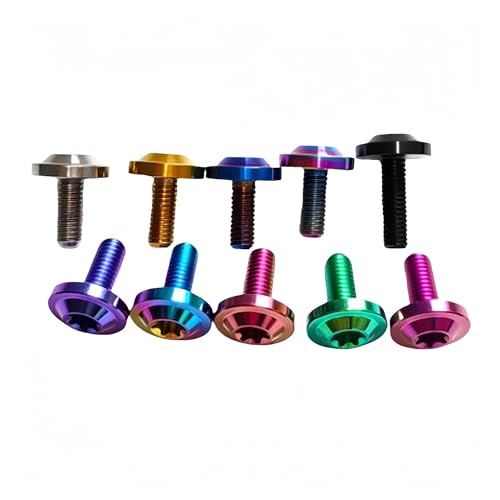 1pc �`�^���{���g M4 M5 M6X10 15 20 25 30 35 40 �~�����[�g���g���N�X���l�W��n���]�ԃu���[�L���x���X�e���o�C�N���i�t�@�X�i�[(Rainbow,M5X40)