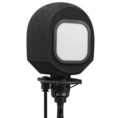 Soundbox Vocal Isolation Booth with Pop Filter