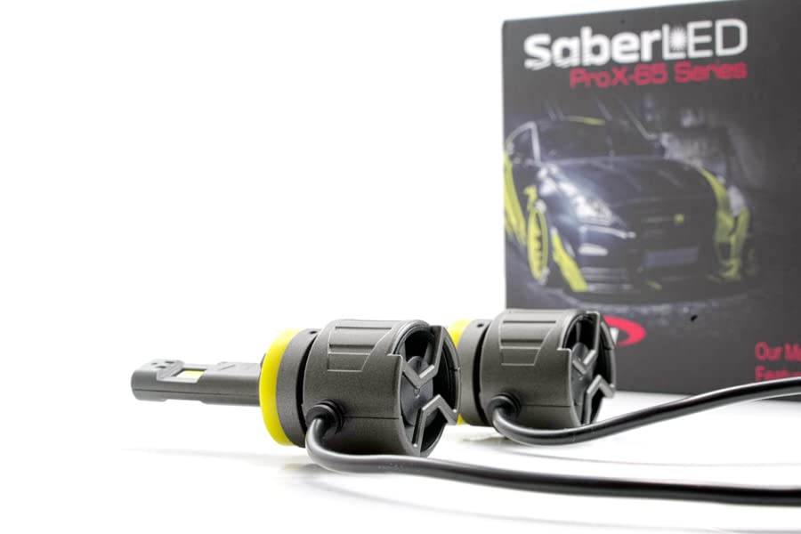 DDM Tuning Saber 65W ProX LED Kit, 14000LM, 3000K(Golden Yellow), Pair-FBA (H8 / H9 / H11)