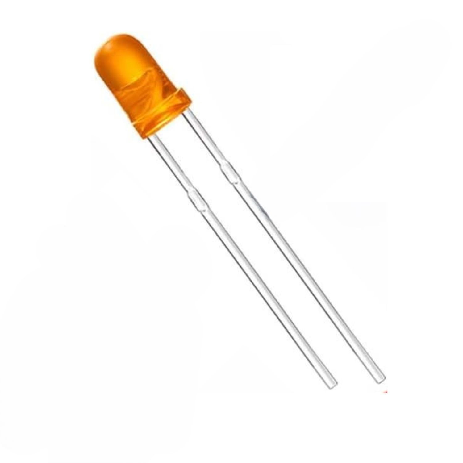 Charohm LED Light Kit, 50 Pieces 5mm Assorted Colours with 220 Ohm Resistors, White Red Blue Yellow Green - Image 2 thumbnail