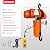 YATOINTO Electric Chain Hoist 1/2Ton, 10Ft Wired Remote Control w/Emergency Stop Switch Swivel Hook Max Load 1100lbs Max Lift Height 10 Ft 120V Overhead Crane Hoist for Garage Ceiling