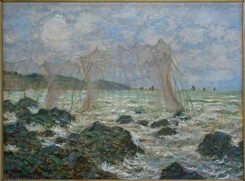Tableau Toile Monet 60x90cm avec impression haute définition et couleurs durables