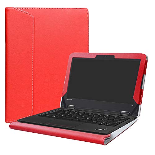 Alapmk Protective Case Cover for 11.6" Lenovo ThinkPad 11e 5th Gen&4th Gen&3rd Gen/Yoga 11e 5th Gen&4th Gen&3rd Gen/11e Chromebook 4th Gen&3rd Gen/Yoga 11e Chromebook 4th Gen&3rd Gen Laptop,Red