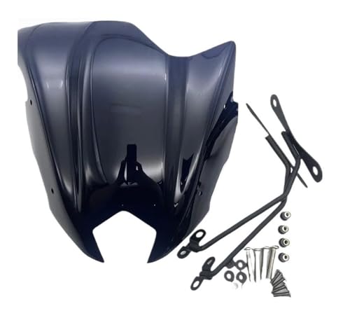 Pare-brise noir pour Yamaha FZ8 2010-2017 déflecteur de moto