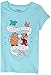 Amazon Essentials Disney | Marvel | Star Wars | Frozen | Princess Girls' Short-Sleeve T-Shirts, Pack of 4, Princess Cinderella, Medium