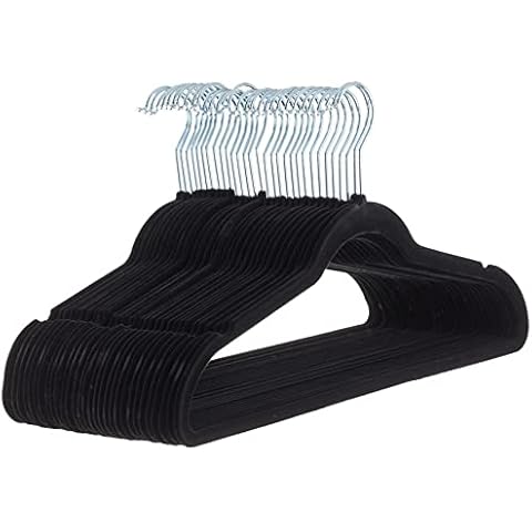 Amazon Basics Slim Velvet Non-Slip Hangers - 30 Pack Cover
