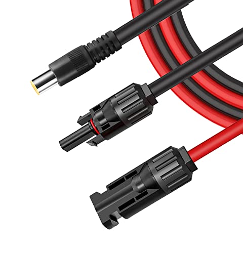Solarstecker auf DC 8mm Kabel Adapter DC7909 zu Solarpanel...