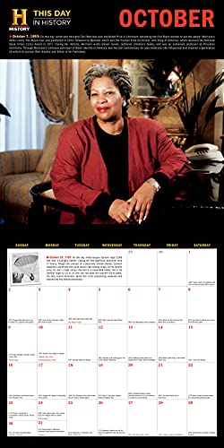 2022 History Channel This Day in History Wall Calendar: 365 Remarkable People, Extraordinary Events,