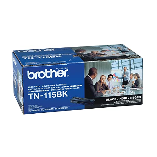 Toner Brother TN115BK noir pour imprimantes laser de bureau