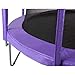 Upper Bounce® Trampoline Appearance Replacement Set, 13' Round Safety Pad with 12-Pole Sleeve Protectors - Purple