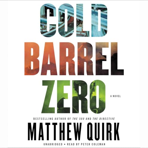 Diseño de la portada del título Cold Barrel Zero
