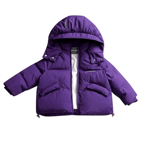 Manteau parka enfant fille et garçon doudoune à capuche pour bébé 0-18 mois