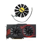 Voltaje: CC 12 V muyihui Ventilador de GPU 87MM FDC10U12S9-C P106-100 GTX1060 GTX1070 for tarjeta video RX 470 570 580 SI OC(B-Fan)
