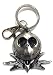Nightmare Before Christmas Jack Head Pewter Key Ring