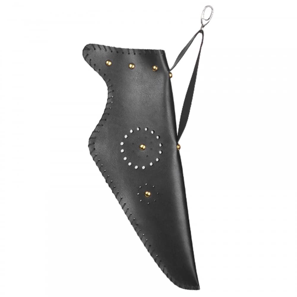 Faretra Freccie DONGKER In Pelle PU - Porta Frecce Da Cintura Per Tiro Con Arco E Caccia, Capacit&agrave; 12 Frecce