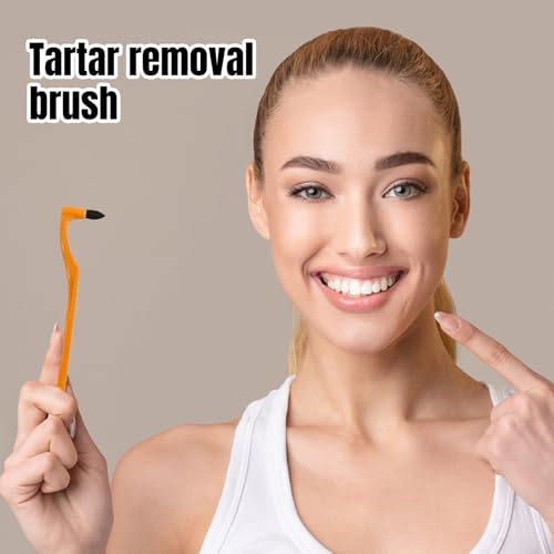 8 Stück Zahnsteinentferner, Zahnbelag-Entferner, Zahnstein Entfernen, Zahnreinigungs-Set für Zähne, Zahnsteinentferner Mensch, Zahnbürste Stain Remover, für Entfernt Verfärbungen, Plaque – Bild 4