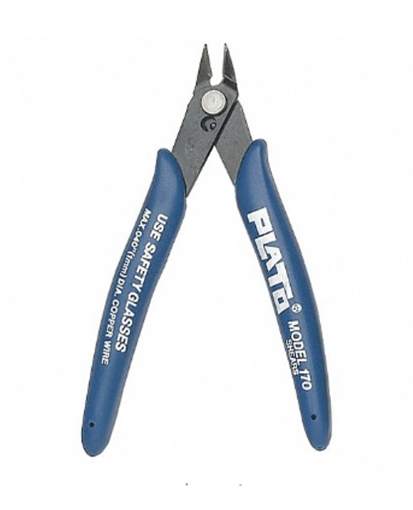 Plato 170 Cutter, Narrow Head, Flush Cut 18 AWG Copper wire 5