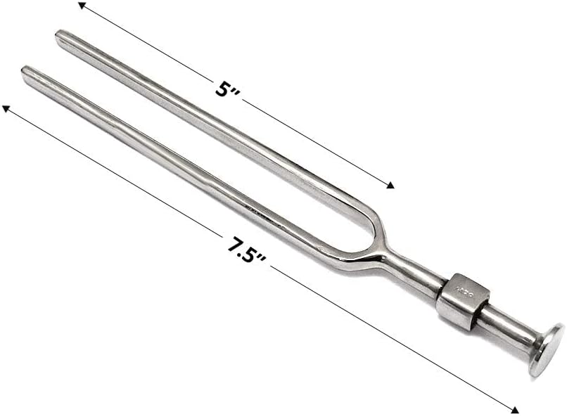 Tuning Fork 128 Hz (Made up of Stainless Steel for Medical Students & Doctors)