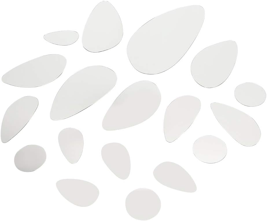 Annadue Ornamental Mirror, Mirror Sticker, Waterproof And Corrosion Resistant for Hallway Adorning Residing Room Dwelling Decor for Residing Room