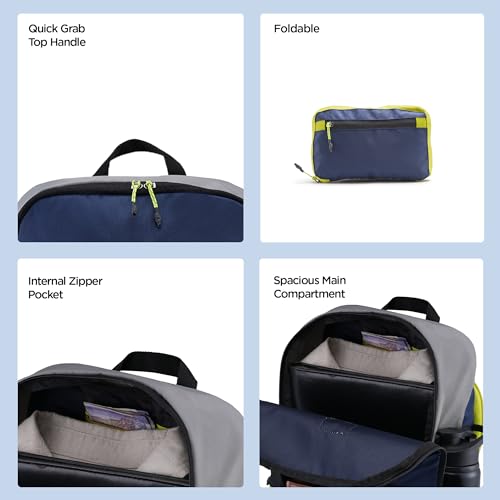 Image of HARISSONS Drifter Foldable Daypack | 18L | Ultra-Lightweight & Packable | PU-Coated Polyester | Travel, Day Trips & Daily Use