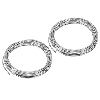 PATIKIL 99,99% Haute Pureté Zinc Fil, 3 Rouleaux 12 Jauge | FindTheDeal