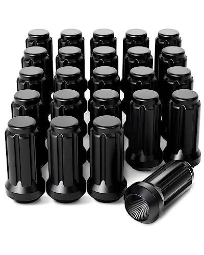 Orion Motor Tech M14x1.5 Lug Nuts Black with Spline...