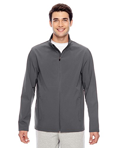 Team 365 Men's Leader Soft Shell Jacket L SPORT GRAPHITE