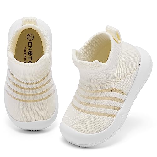 Image of Engtoy Baby Shoes & Socks - Non-Slip Breathable Slippers with Soft Rubber Sole - Baby Boys & Girls Slip On Sneakers