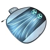 COMFIER Cooling Seat Cushion,Cooling Car Seat Cover, Ventilated Car Seat Cover with Quick Cooling,2 Fans & 3 Cooling Speed,Auto Shut-Off,Gifts for Women Men