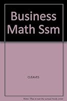Business Math SSM 0130970239 Book Cover