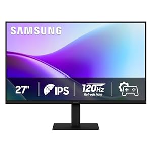Samsung 27″ S3 (S32GF) FHD High Resolution 120Hz Monitor with IPS Panel, Flicker Free, Eye Saver Mode, LS27F320GANXZA, 2025