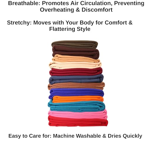 Premium 10 oz Cotton Spandex Jersey Fabric - 4-Way Stretch, 60" Wide, Ideal for Skirts, Tops, and T-Shirts - Lt. Denim, Sold by the Yard 4 Premium 10 oz Cotton Spandex Jersey Fabric - 4-Way Stretch, 60" Wide, Ideal for Skirts, Tops, and T-Shirts - Lt. Denim, Sold by the Yard - Image 3