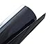 Iron On Heat Transfer Vinyl HTV Roll - 15" x 5' Black - Easy Application Strong Adhesive Sheets - Compatible with Cricut Silhouette Cameo and Heat Press