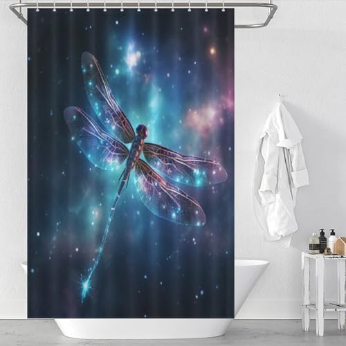 Rideau de douche imperméable tissu lavable accessoire salle de bain - 2