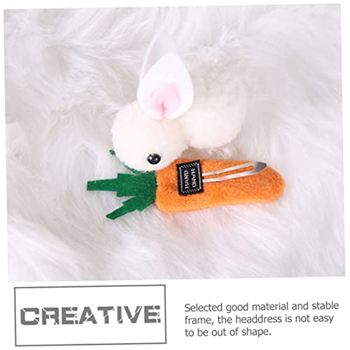 Épingle à cheveux lapin antiglisse pour coiffure et fête de bébé