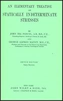 An Elementary Treatise on Statically Indeterminate Stresses 1025469410 Book Cover
