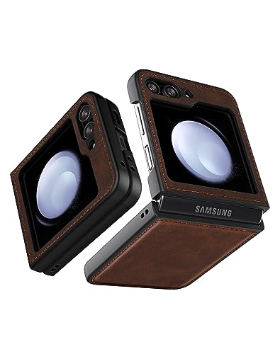 Foluu FOR SAMSUNG GALAXY Z FLIP 5 2023 For Samsung Galaxy Z Flip 5 5G Case, Galaxy Z Flip 5 Leather Case thumb #6