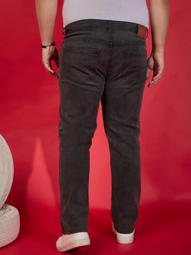 Image of Bigbanana Plus Size Men's Regular Fit Washed Jeans