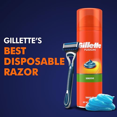 Gillette Sensor5 Men's Disposable Razors, 4 Count - image 7