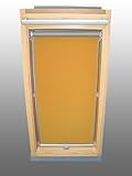 2 Jahre Herstellergarantie Abdunkelungsrollo Rollo Thermo gelb für Velux DKL/RHL-EP GGL,GPL,GHL,GTL,GXL,GDL 306 ALU