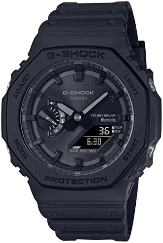 Casio G-Shock GA-B2100-1A1DR Black Analog-Digital Dial Black Resin Strap Men's Watch Tough Solar Bluetooth G1242