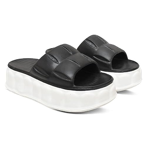 Women's Classic Ultra Soft Sliders/Slippers Comfortable & Light Weight Stylish & Waterproof Everyday Flip Flops for Ladies/Girls