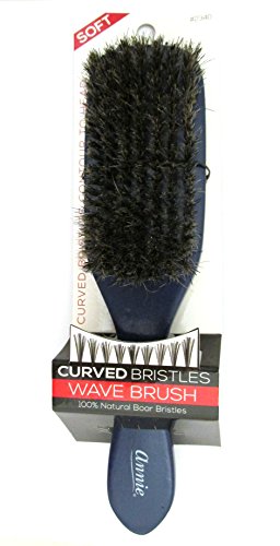 Annie Soft Curved Bristles Wave Brush 2340 Blue