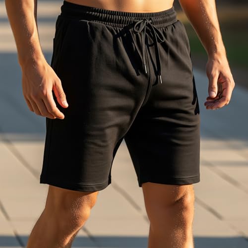 Image of XENOVAURBAN Shorts for Men | Casual wear 100% Combed Cotton Shorts | Unisex fit with Back and Side Pockets