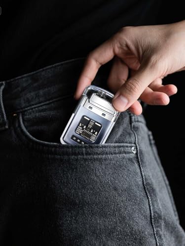 Encendedor eléctrico recargable USB-C a prueba de viento pequeño miniatura 2