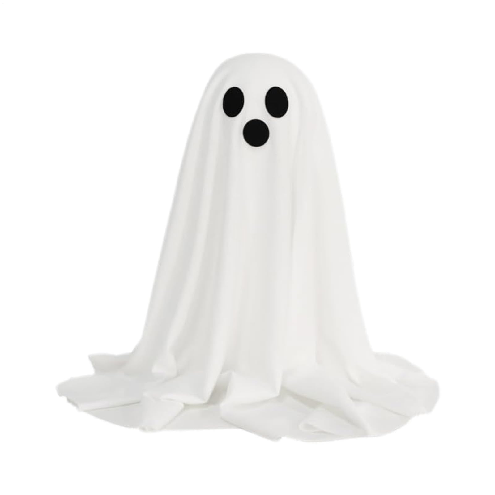 Décorations d'Halloween fantôme pour table et fenêtre figurine de bureau lumineuse