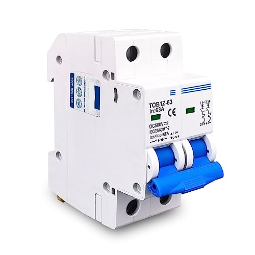Mini disjoncteur DC MCB haute performance avec connexion en Y robuste - 4