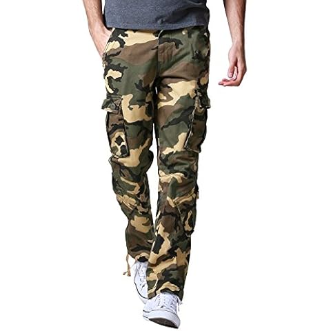 Matchstick Men's Cargo Trousers with Pockets Cover