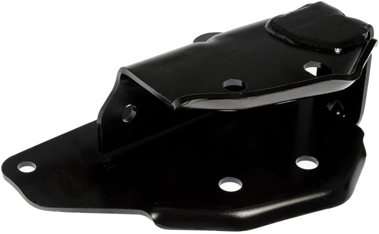 KarParts360 For Ford F-450 Super Duty/F-550 Super Duty 2008-2016 Radius Arm Bracket | Black Coated Housing | Steel Material | Bent Shape | 4 Mounting Hole | Replacement For 7C3Z3B095AR